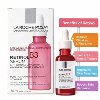 SALE La Roche-Posay Retinol B3 Serum Anti-Wrinkle and Aging Concentrate Exp 2028