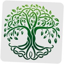 Tree of Life Stencils Tree Life Pattern Decoration Template 12x12 12x12 inch