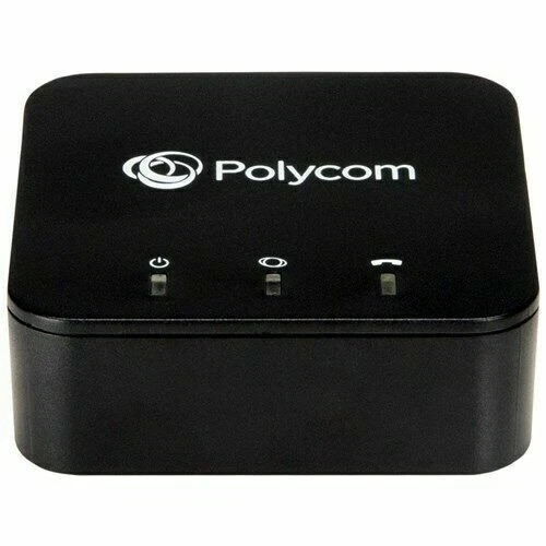 Polycom 2200-49530-001 USB Voice Adapter - Black/White Damag