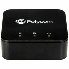 Polycom 2200-49530-001 USB Voice Adapter - Black/White DamagedPackage