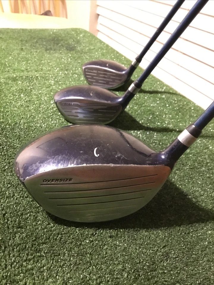 Linksman Golf W.P.S Woods Set (Driver, 3W, 5W) Men’s 65g Graphite Shafts (READ) - Image 3 of 4