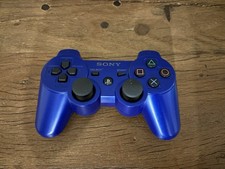 Sony PS3 PlayStation 3 DualShock Wireless Controller Official Genuine Blue