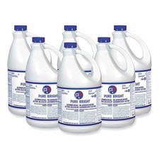 Pure Bright BLEACH6 1 gal Bottle Liquid Germicidal Bleach 6/CT New