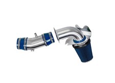 1994-1995 Mustang 5.0l Gt Cold Air Intake Induction Kit Polished W Blue Filter