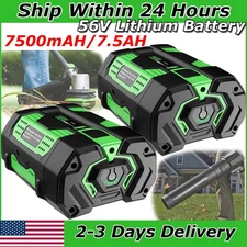 For EGO 7.5Ah 56volt Power BA1400T BA4200 BA2800 ST1502LB Li-ion Battery Pack🔋