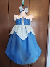 Disney Blue Aurora dress Knee/Ankle length Size 6mo-6Y NO orders from 6/1-7/10