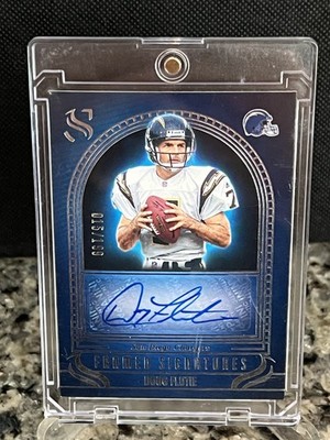 2025 Panini Silhouette Doug Flutie Framed Signatures AUTO /199 Chargers