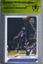 BAS 2001-02 Fleer Focus Jersey Edition Darrell Armstrong #23 Authentic Auto 3c7