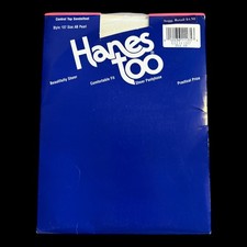 Hanes Too 90s Vintage Control Top Nylons Pantyhose Sz AB Pearl