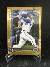 2025 Topps Chrome Update Series John Rave  True Gold /50 KC Royals