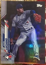 Toronto Blue Jays 2020 Topps #536 Elvis Luciano Refractor SP