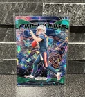 🔥🔥 2024 Panini Prizm - Drake Maye Fireworks Green Ice Rookie #22 (RC)