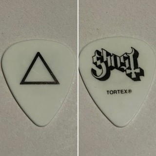 Ghost STAGE USED guitar pick Fire / Ifrit Ghoul Ben christo 2017 Popestar
