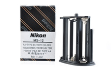 Nikon MS-12 AA Battery Holder Tray MS12 for F100 Camera Almost Unused from Japan