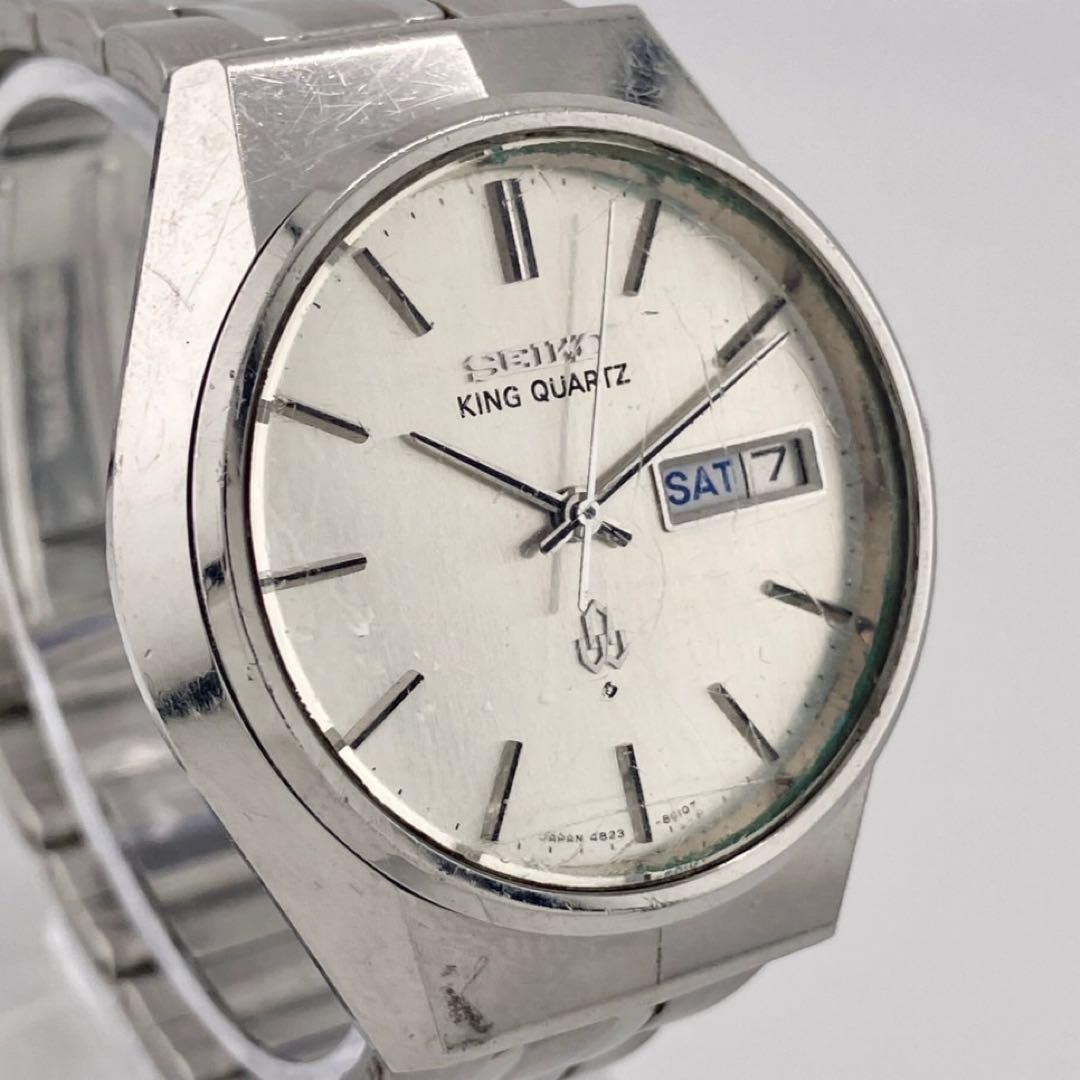SEIKO KING QUARTZ 4823-8010-G キングクォーツ Vintage Seiko King