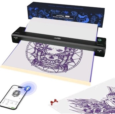 PeriPage Wireless Tattoo Stencil Printer - Professional & Beginner ( SEALED)