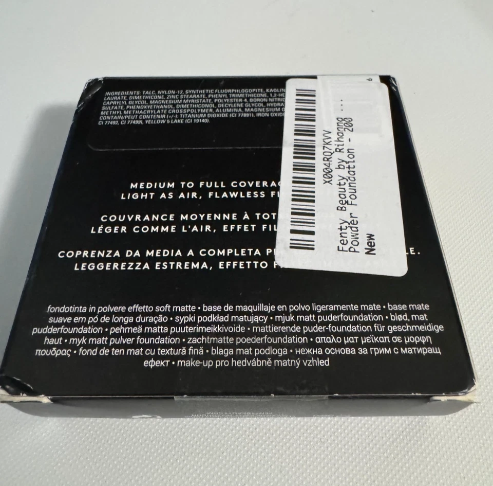 Fenty Beauty by Rihanna Pro Filt'R Soft Matte Powder Foundation 0.32 oz #200 NEW - Image 4 of 4