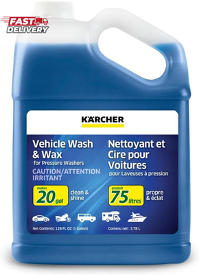 #ad Kärcher Vehicle Wash and Wax Pressure Washer Detergent Cleans Cars Bikes Tru $26.88