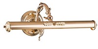 Bilderlampe Bilderleuchte Metall E14 44,5 Cm Breit In Gold Schwenkbar Wand Lampe