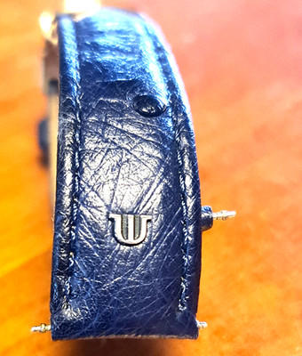 Maurice Lacroix Lederarmband mit Faltschließe
