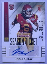 2015 Panini Contenders Draft Picks #259 Josh Shaw