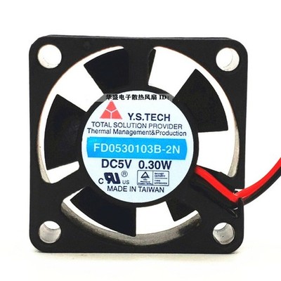 1PC Y.S.TECH 3CM 3010 FD0530103B-2N 5V 0.3W mute set-top box cooling fan  *wq