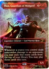 MTG Thor, Guardian of Midgard (Borderless Foil) Marvel Super Heroes MSC 503 NM
