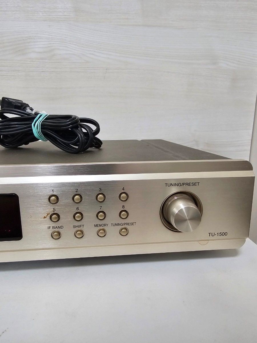 Denon TU-1500 AM/FM Stereo Digital Tuner Deck | 1500 W | Gold