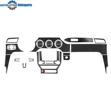 31 Pcs For 2015-2019 Ford Mustang Carbon Fiber Interior Dashboard Full Set Cover