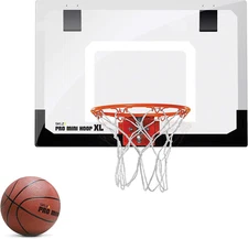 Pro Mini Indoor Basketball Hoop Over the Door Portable for Home Dorm Office