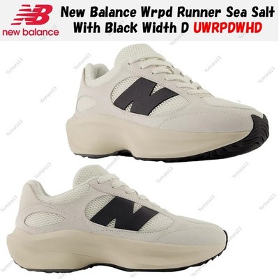 New Balance Wrpd Runner Sea Salt mit Schwarz Weite D UWRPDWHD Herren Gr.