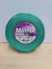 Cortland Master Braid 130LB 250 yards Sea Green Muskie Salt Water 58.5kg 250yd