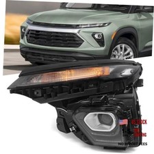 Left LED Projector Headlight Assembly LH Driver Side w/ Halogen Turn Signal