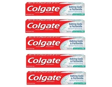 Colgate Baking Soda Peroxide Whitening Frosty Mint Toothpaste 6 oz - Pack of 5