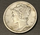 1925-D Mercury Dime 90% Silver Coin CoinSnap Rated VF(Very Fine)