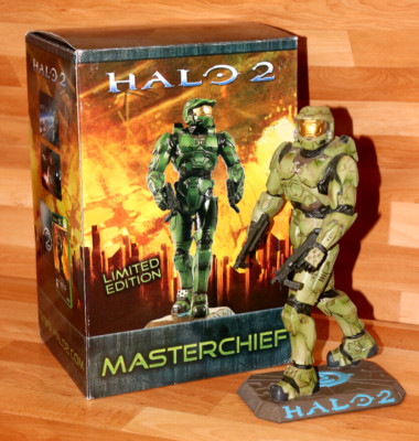 Halo 2 Master Chief Statue / Figure Muckle Oxmox Xbox Vintage