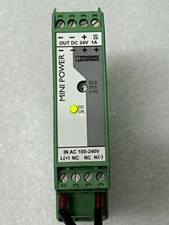 Phoenix Contact MINI-PS-100-240AC/24DC/1 DC24V 1A Power Supply Unit Used