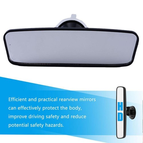 Universal Car Rear View Suction Cup Mirror Learner Interio rs Glass Safety. - Picture 5 of 11
