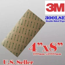 3M 300LSE 4x8”SUPER STRONG DOUBLE SIDED TAPE SHEET PAD - Auto Emblem Repairs