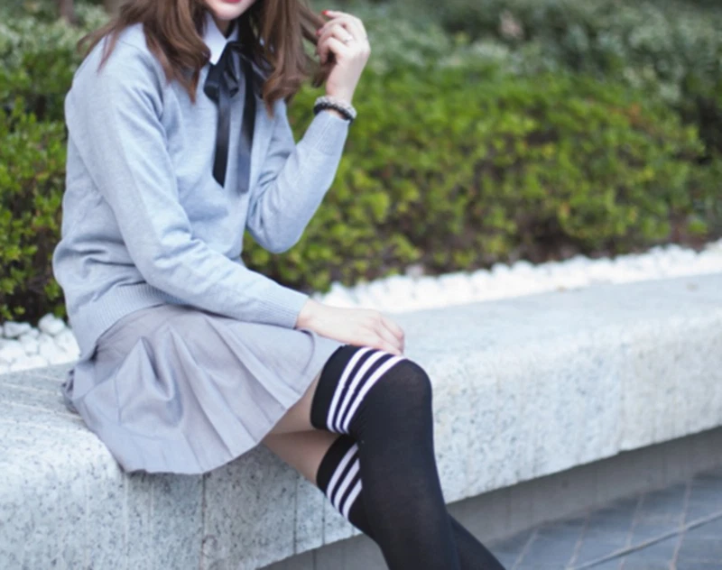 Japanese Kawaii School Student Girl Sailor Uniform Skirt Sweater