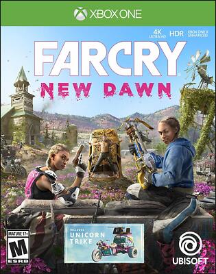 FAR CRY NEW DAWN XBOX ONE NEW! DOOMSDAY CULT OPEN WORLD, GUN SURVIVAL FRONTIER