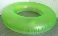 Ogromny neonowy zielony PIERŚCIONEK PŁYWACKI firmy Bestway, gł. = 90cm / 36" płaski