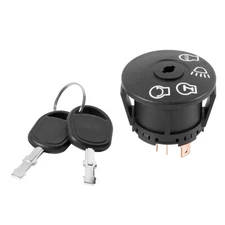 Ignition Switch for John Deere X100 X300 X310 X390 X500 X520 X540 X530 w/2 Keys