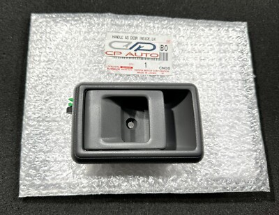 OEM Toyota Front Left Interior Door Handle Bezel – 84-89 Pickup, Gray, Japan Made - View #2