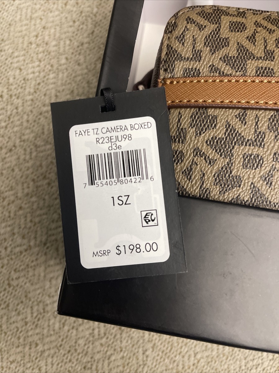国内発送【DKNY】マレーナ バケット クロスボディバッグ Dkny mocha logo pattern cross body bag new | eBay