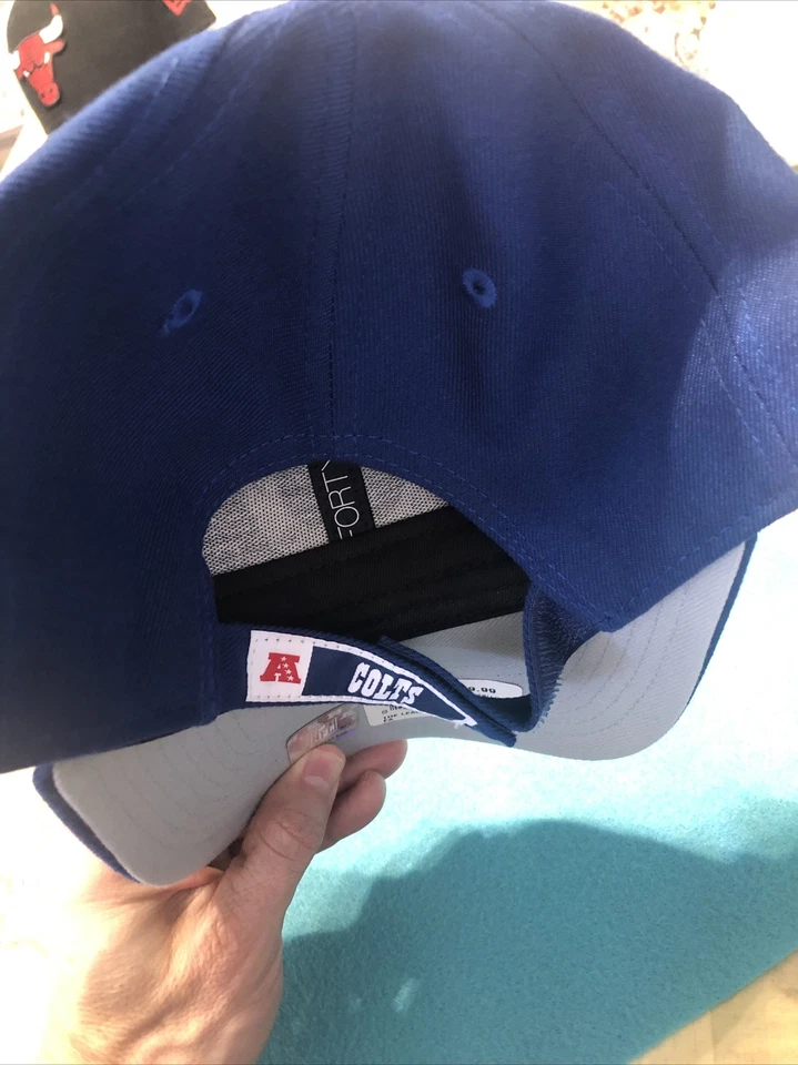 Gorra Indianapolis Colts New Era 9FORTY NFL con tirantes NUEVA Foto 3 de 3