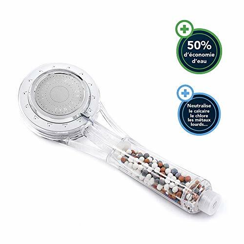 Eco2-Douche - Doccetta traslucida, Ecologica ed Economica, Universale, (J3F)