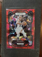 2024 Panini Prizm Draft Picks: Red Ice Prizm #15 Nika Muhl Rookie RC Uconn