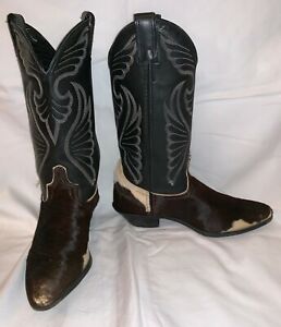 cow print cowgirl boots