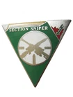 FOREIGN LEGION PARATROOPERS BADGE 2ND REP THE SNIPER SECTION